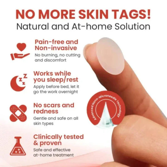 DermaSmooth™ Skin Tag Removal Patch
